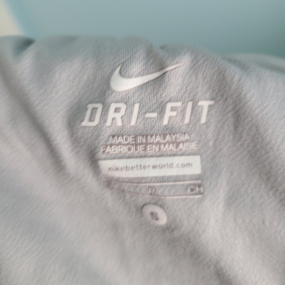 Nike Tempo Running Shorts Brown Green Stripes Smal - Picture 3 of 3